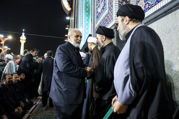 سومین شب بزرگداشت رهبر شهید انقلاب - حرم مطهر رضوی