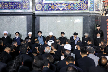 سومین شب بزرگداشت رهبر شهید انقلاب - حرم مطهر رضوی