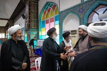 مراسم بزرگداشت رهبر شهید در مصلی اهواز