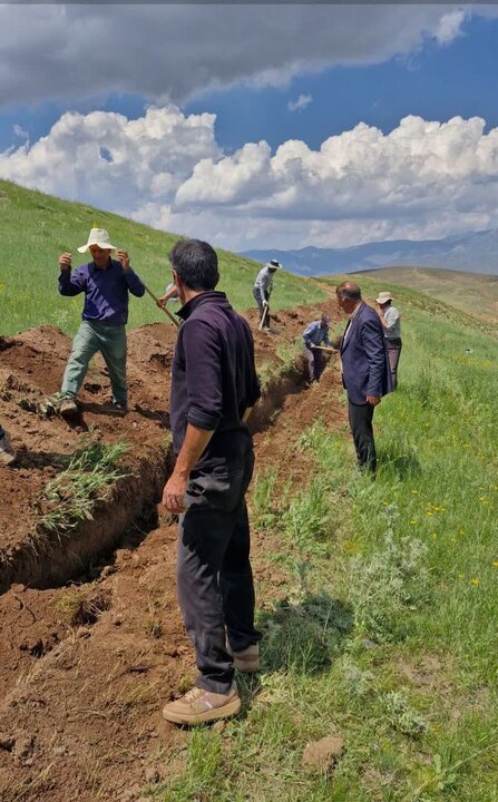 بهره‌برداری از پروژه آبرسانی به ییلاق «مخین» خوی؛ تأمین آب شرب پایدار برای عشایر
