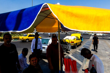 تهران زیر تیغ آفتاب
