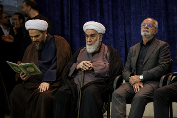 محمد محمدی گلپایگانی در آیین بزرگداشت رهبر شهید انقلاب