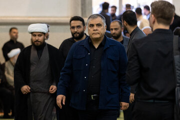 محسن پاک‌نژاد، وزیر نفت در آیین بزرگداشت رهبر شهید انقلاب