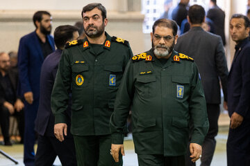 سردار حسین معروفی، معاون هماهنگ‌کننده سازمان بسیج مستضعفین در آیین بزرگداشت رهبر شهید انقلاب