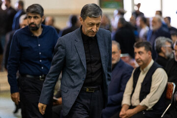 پرویز فتاح، رئیس ستاد اجرایی فرمان امام در آیین بزرگداشت رهبر شهید انقلاب