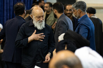 مهدی چمران، رئیس شورای شهر تهران در آیین بزرگداشت رهبر شهید انقلاب