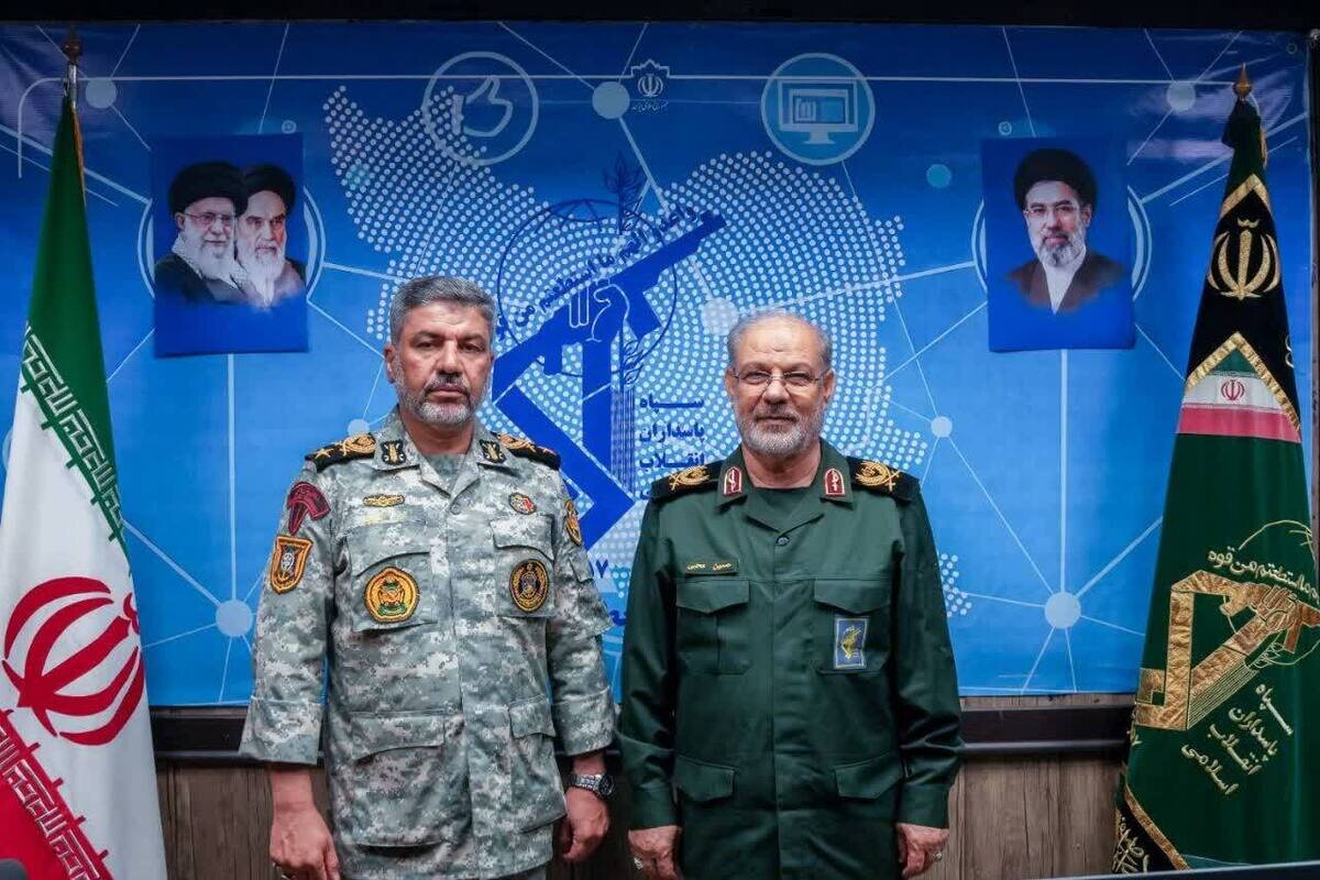 Army and IRGC Spokespersons Met