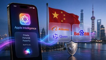 هوش مصنوعی «اپل» به چین می‌رود