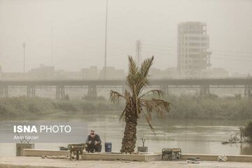هشدار «نارنجی» گرد و خاک برای خوزستان 