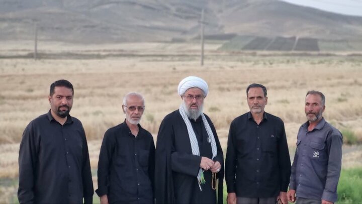 از خاک حسین‌آباد شاملو تا سفره زائران کربلا/وقتی محصول یک مزرعه نذر خدمت به حسین(ع) می‌شود