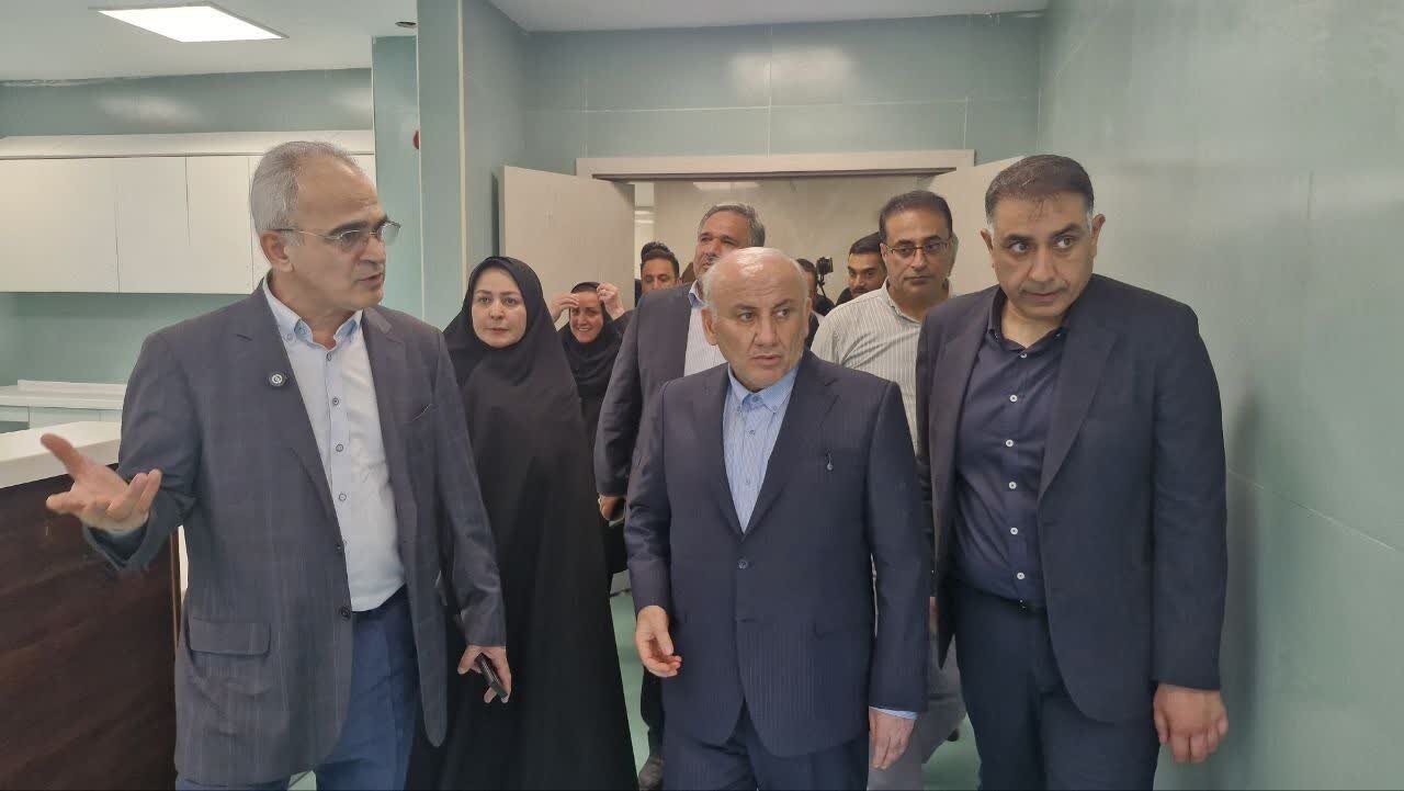 تکمیل بیمارستان فوق‌تخصصی قلب تنکابن در آستانه هفته دولت