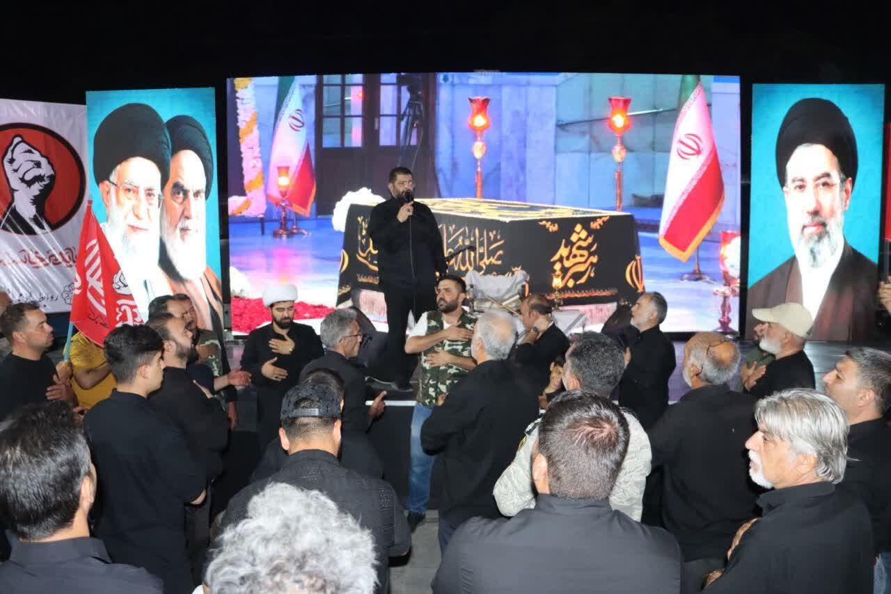 آیین یادبود «رهبر شهید ایران» در کهریزک برگزار شد