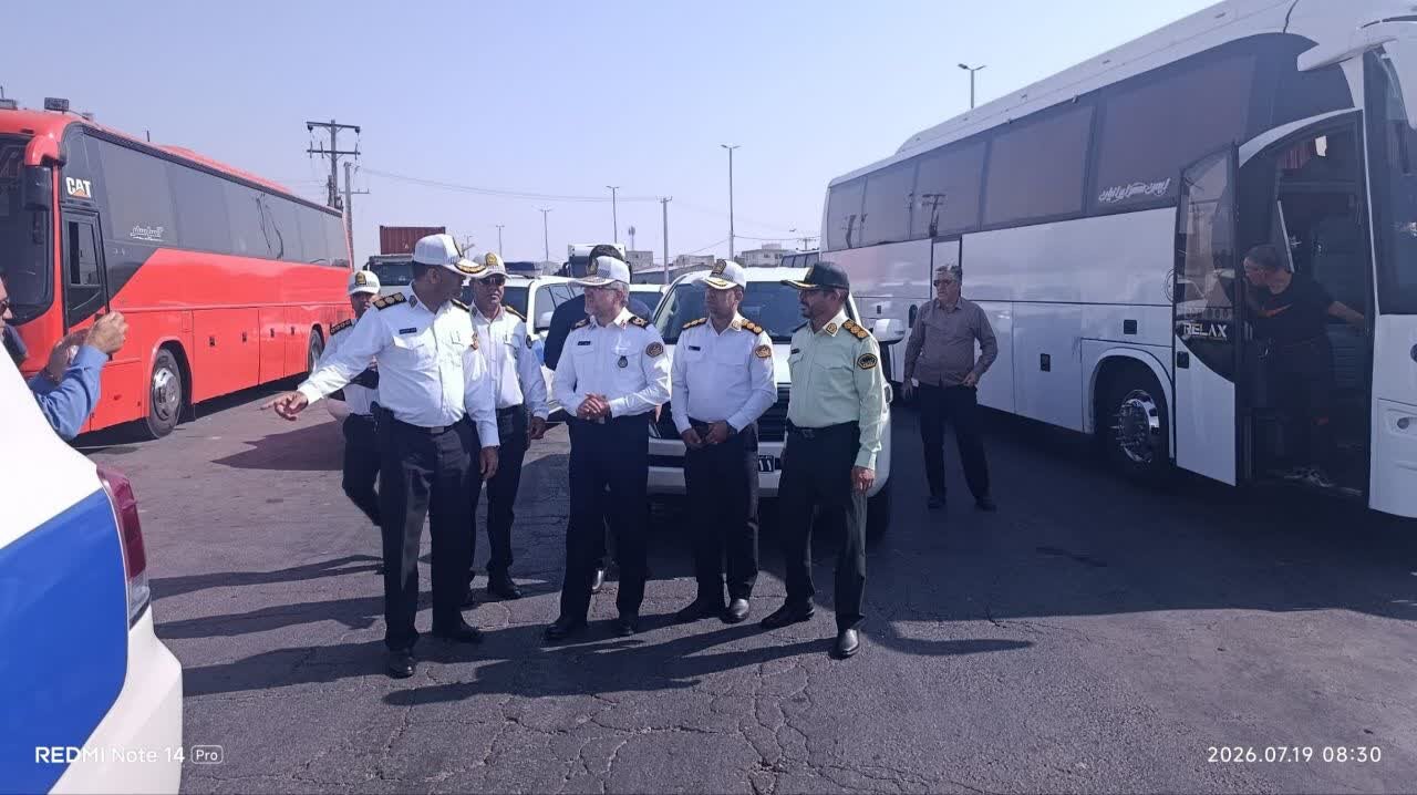 Sirjan-Hormozgan road reopens; FARAJA Traffic Police Chief visits southern roads