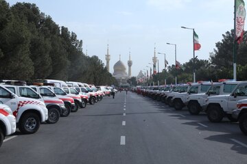 بیش از ۳۵ دستگاه خودروی امدادی به ناوگان هلال‌ احمر گلستان اضافه شد