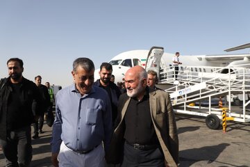 معاون اجرایی رئیس‌جمهور وارد اهواز شد