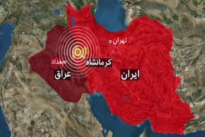 رخداد ۲ زلزله امروز استان کرمانشاه در ۲۰۰ کیلومتری زمینلرزه بزرگ ازگله