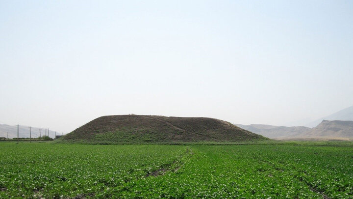 «تپه تیغن»؛ نگینی تاریخی در دل مزارع درهشهر