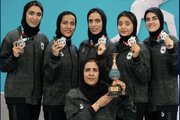 نایب‌ قهرمانی بانوان چادرملو اردکان در لیگ برتر شمشیربازی کشور