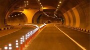 محدودیت تردد در محور هراز به دلیل عملیات احداث روشنایی تونل‌ها