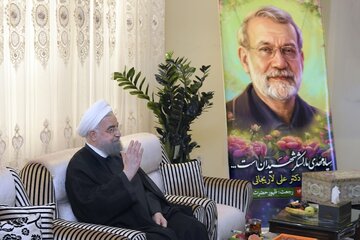 روحانی: شهید لاریجانی برای من در دوران ریاست‌جمهوری، برادری کرد