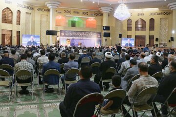 مراسم بزرگداشت رهبر شهید - همدان