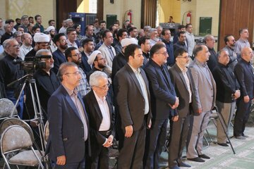 مراسم بزرگداشت رهبر شهید - همدان