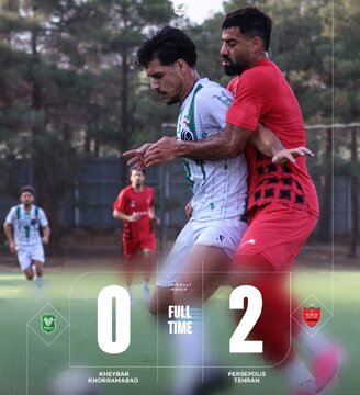 برتری پرسپولیس مقابل خیبر خرم‌آباد