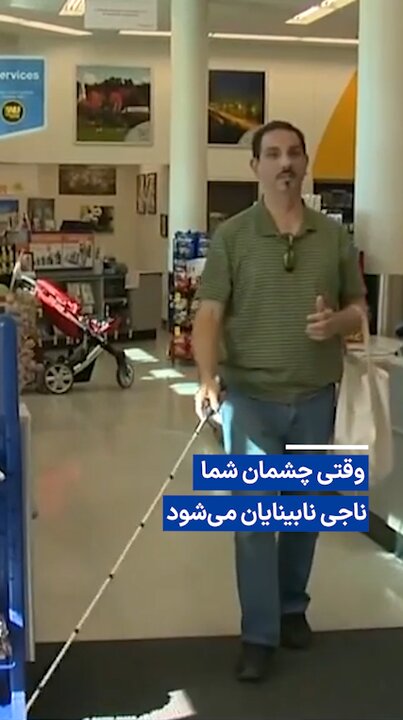 ویدیو/ وقتی چشمان شما ناجی نابینایان می‌شود