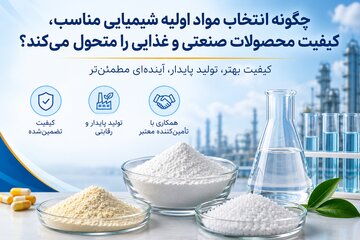 چگونه انتخاب مواد اولیه شیمیایی مناسب، کیفیت محصولات صنعتی و غذایی را متحول می‌کند؟