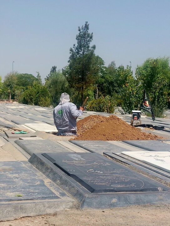 اسماعیل یغمایی به خاک سپرده شد