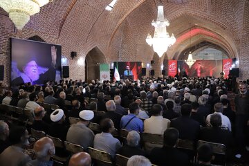 اجتماع بزرگ اصناف و بازاریان - تبریز
