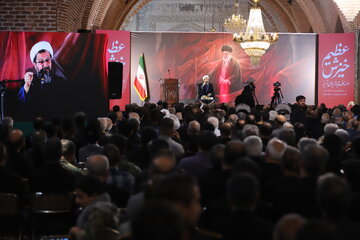 سخنرانی حجت‌الاسلام والمسلمین محمدمهدی ماندگاری در اجتماع بزرگ اصناف و بازاریان تبریز
