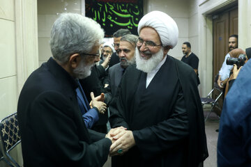 محمدجواد حاج علی‌اکبری، امام جمعه موقت تهران در مراسم بزرگداشت شهید زهرا حداد عادل