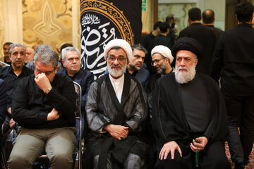عبدالحسین خسروپناه، دبیر شورای عالی انقلاب فرهنگی در مراسم بزرگداشت شهید زهرا حداد عادل