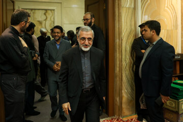 غلامحسین اسماعیلی در مراسم بزرگداشت شهید زهرا حداد عادل