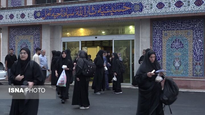 اعزام نخستین گروه دانشجویان مازندرانی به پیادهروی اربعین