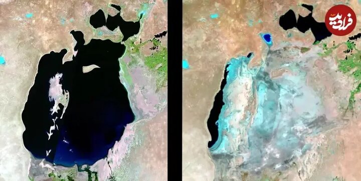 اینجا ۴۰ سال قبل «دریا» بود و حالا یک «بمب کربنی» است