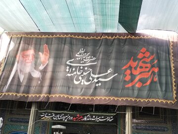 اجتماع پرشور عزاداران «رهبر شهید» در حرم حضرت عبدالعظیم(ع)