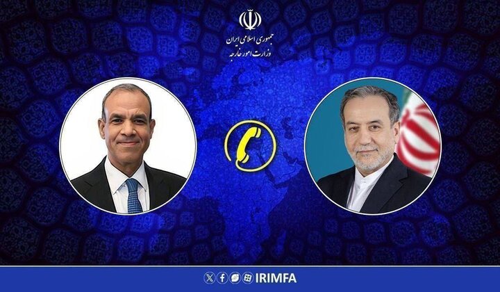 گفت‌وگوی تلفنی وزیران امور خارجه ایران و مصر
