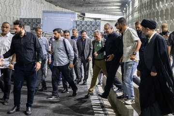 افتتاح زیرگذر میدان سپاه