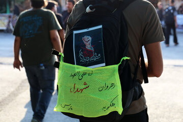 تردد زائران اربعین حسینی از مرز شلمچه