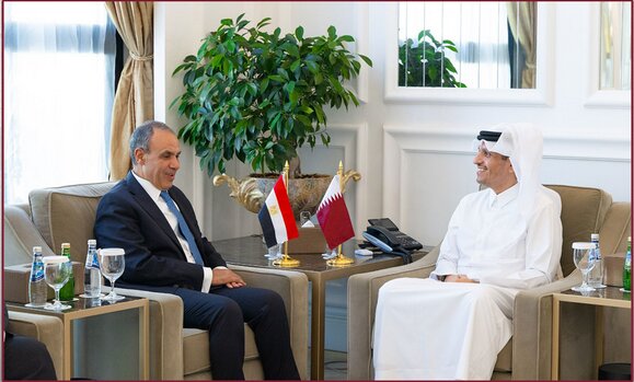 گفت‌وگوی وزیران خارجه مصر و قطر درباره تلاش‌ها برای کاهش تنش در منطقه