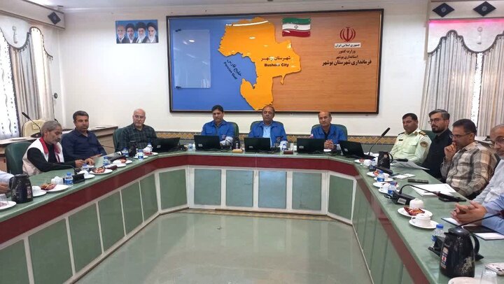 فرماندار بوشهر: آمادگی پیش‌دستانه دستگاه‌ها ضامن امنیت پایدار است