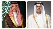 تماس تلفنی وزیران خارجه قطر و عربستان درباره تلاش‌ها برای کاهش تنش در منطقه
