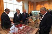 بازدید رئیس آکادمی علوم جمهوری آذربایجان از موزه تاریخ علوم اردبیل