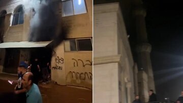 شهرک‌نشینان مسجدی را در جنوب نابلس آتش زدند/ حماس خواستار واکنش جهانی شد