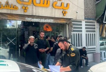 جمع‌آوری بساط پرنده‌فروشان حاشیه میدان کرج