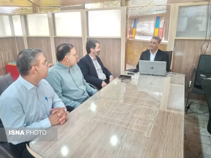 بازدید سرپرست جهاد دانشگاهی سیستان و بلوچستان از خبرگزاری ایسنا در استان