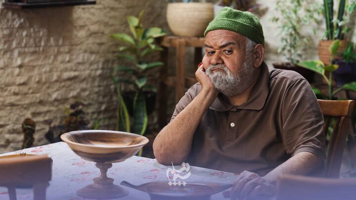 عکسهای منتشرنشده اکبر عبدی در سریال آخرش