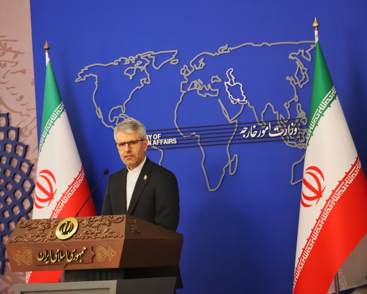 نشست هفتگی سخنگوی وزارت خارجه ایران برگزار شد